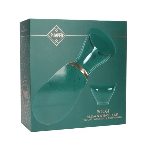 SHOTS Boost - Rechargeable Vulva and Breast Pump - Forest Green
