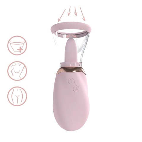 SHOTS Boost - Rechargeable Vulva and Breast Pump - Pink