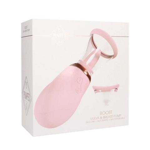 SHOTS Boost - Rechargeable Vulva and Breast Pump - Pink
