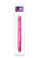 TONGA B YOURS 16INCH DOUBLE DILDO PINK