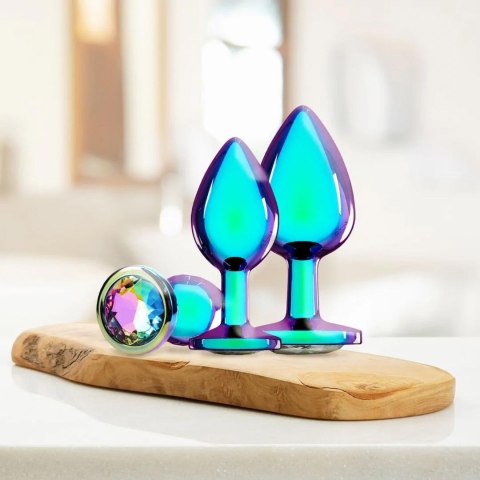 SHOTS Venice Collection - Metal Anal Plug Set - Iridescent