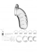 Chastity Model 04 Transparent Pas Cnoty Przeźroczysty Man Cage