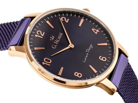 G. Rossi ZEGAREK G. ROSSI - 12177B2-7G3 (zg808h) + BOX