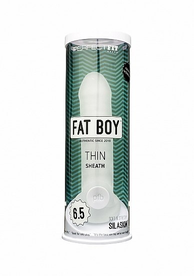 Nakładka Na Penisa Fat Boy Thin Clear Perfect Fit