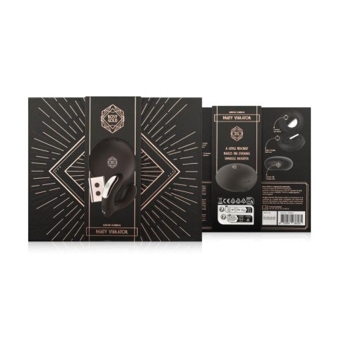 ONE-DC B.V. Rosy Gold - Wearable Vibrator with Luxury Charging Case - Black