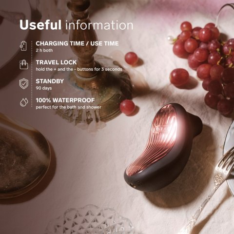 Stymulator łechtaczki sterowany aplikacją Sona 3 Cruise Plum LELO