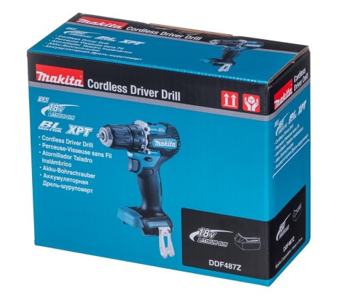 Wiertarko-wkrętarka 18V DDF487Z MAKITA