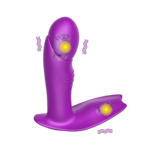 Boys of Toys Sp. z o.o. Stymulator - B - Series - Silicone Panty Vibrator USB 7 Function / Heating / Impact function