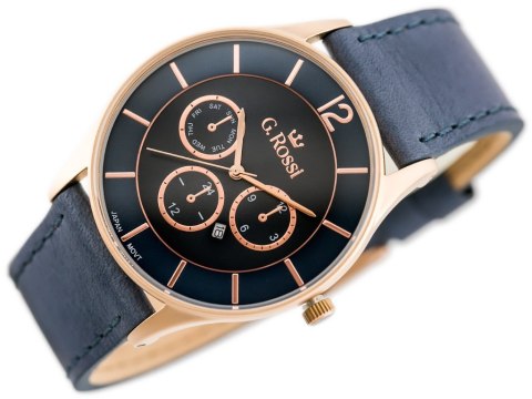 G. Rossi ZEGAREK G. ROSSI - 7028A (zg205f) + BOX