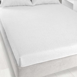 Prześcieradło 175x220 Tulipan_4 biały (K11)