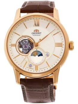 Orient Zegarek Męski Orient Classic Sun & Moon RA-AS0010S10B + BOX