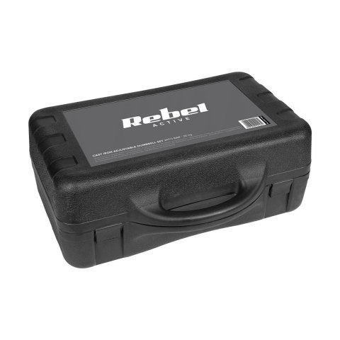 REBEL ACTIVE HANTLE REGULOWANE W WALIZCE Z GRYFEM, ZESTAW 30 KG