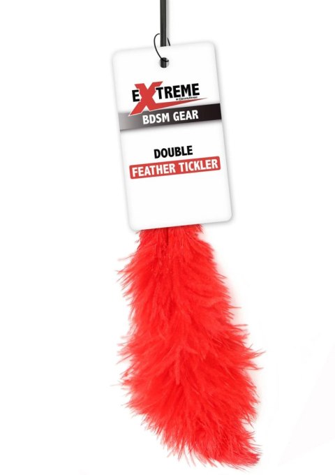 SCALA Double Feather Tickler Red