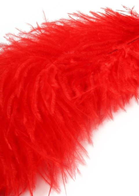 SCALA Double Feather Tickler Red