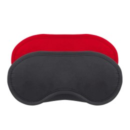 Crushious - Lunyvan S.L. 2 SATIN BLINDFOLDS CRUSHIOUS BLACK & RED