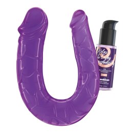 Crushious - Lunyvan S.L. CRUSHIOUS DEEP DIVER DOUBLE DILDO WITH ANAL LUBRICANT 50ML PURPLE