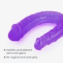 Crushious - Lunyvan S.L. CRUSHIOUS DEEP DIVER DOUBLE DILDO WITH ANAL LUBRICANT 50ML PURPLE