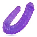 Crushious - Lunyvan S.L. CRUSHIOUS DEEP DIVER DOUBLE DILDO WITH ANAL LUBRICANT 50ML PURPLE