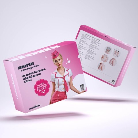 Crushious - Lunyvan S.L. CRUSHIOUS MARTA THE STEWARDESS INFLATABLE DOLL BLONDE