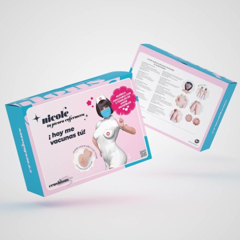 Crushious - Lunyvan S.L. CRUSHIOUS NICOLE LA ENFERMERA INFLATABLE DOLL WITH STROKER