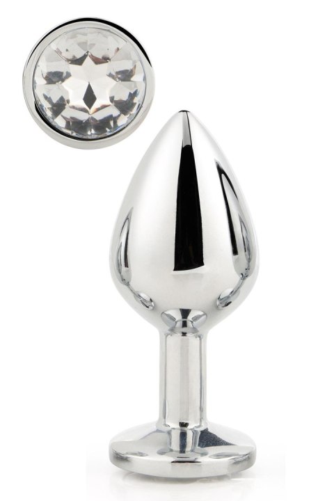 Korek Analny Gleaming Love Silver Plug Medium Dreamtoys