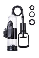 TOYFA - Boys of Toys Sp. z o.o. (dystrybutor) A-TOYS, Penis Pump Coal, with vibro, PVC, Transparent, 22,8 cm