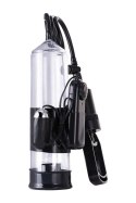 TOYFA - Boys of Toys Sp. z o.o. (dystrybutor) A-TOYS, Penis Pump Coal, with vibro, PVC, Transparent, 22,8 cm
