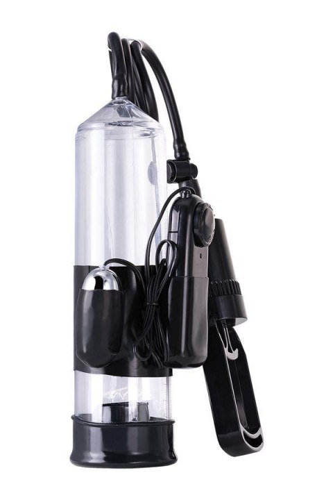 TOYFA - Boys of Toys Sp. z o.o. (dystrybutor) A-TOYS, Penis Pump Coal, with vibro, PVC, Transparent, 22,8 cm