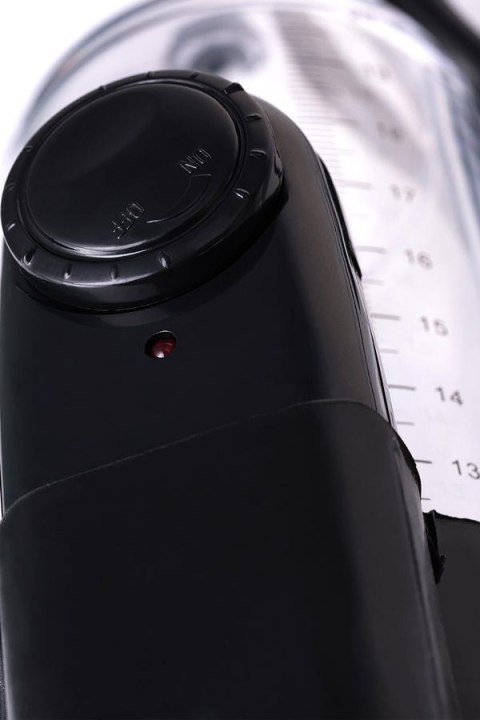 TOYFA - Boys of Toys Sp. z o.o. (dystrybutor) A-TOYS, Penis Pump Coal, with vibro, PVC, Transparent, 22,8 cm