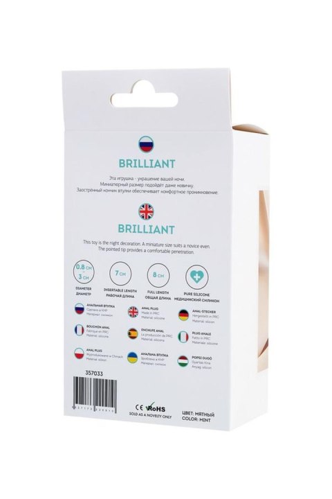 TOYFA - Boys of Toys Sp. z o.o. (dystrybutor) Anal Plug Brilliant