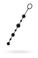 TOYFA - Boys of Toys Sp. z o.o. (dystrybutor) Anal beads Toyfa A-toys Coron, with balls, silicone, black, 35,9 cm