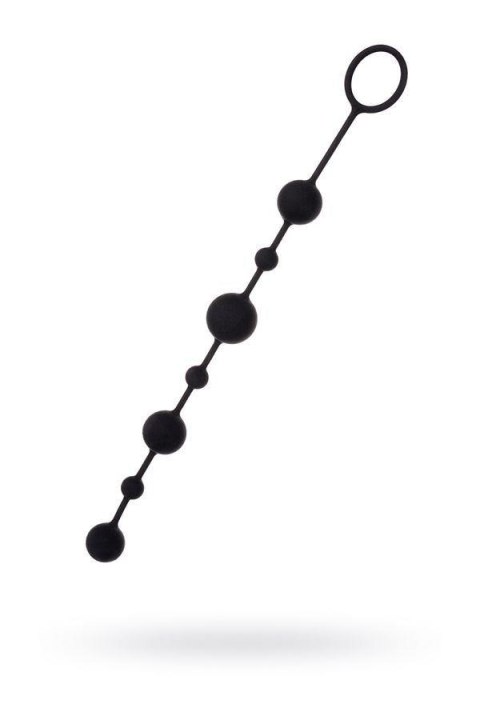 TOYFA - Boys of Toys Sp. z o.o. (dystrybutor) Anal beads Toyfa A-toys Coron, with balls, silicone, black, 35,9 cm