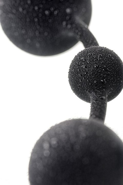 TOYFA - Boys of Toys Sp. z o.o. (dystrybutor) Anal beads Toyfa A-toys Coron, with balls, silicone, black, 35,9 cm