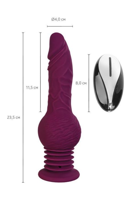 TOYFA - Boys of Toys Sp. z o.o. (dystrybutor) Mini sex machine Striker, MotorLovers with remote control, silicone, ABS, 23.5cm