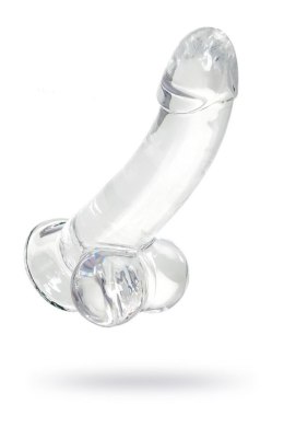 TOYFA - Boys of Toys Sp. z o.o. (dystrybutor) Realistic dildo A-Toys by TOYFA Cryst, TPE, transparent, 15 cm