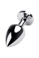 TOYFA - Boys of Toys Sp. z o.o. (dystrybutor) Silver anal plug with gem, red