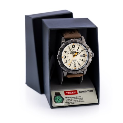 Timex ZEGAREK MĘSKI TIMEX EXPEDITION T49990 - INDIGLO