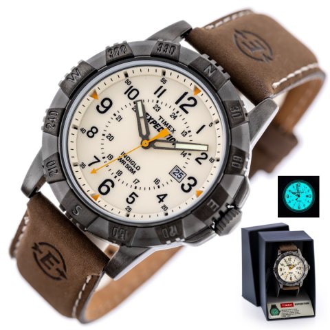 Timex ZEGAREK MĘSKI TIMEX EXPEDITION T49990 - INDIGLO