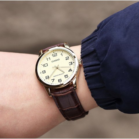 Casio ZEGAREK MĘSKI CASIO MTP-V001GL-9B (zd080e) + BOX