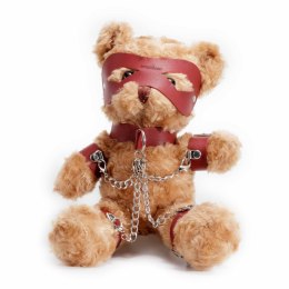 Crushious - Lunyvan S.L. CRUSHIOUS CRUSHITO BONDAGE TEDDY BEAR RED 31CM