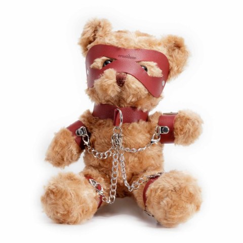 Crushious - Lunyvan S.L. CRUSHIOUS CRUSHITO BONDAGE TEDDY BEAR RED 31CM