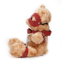 Crushious - Lunyvan S.L. CRUSHIOUS CRUSHITO BONDAGE TEDDY BEAR RED 31CM