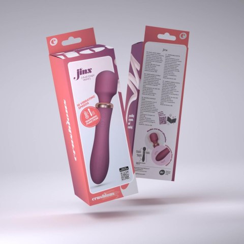 Crushious - Lunyvan S.L. CRUSHIOUS DUAL MASSAGE WAND JINX RED WINE