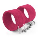 Crushious - Lunyvan S.L. TOUGH LOVE VELCRO HANDCUFFS WITH EXTRA 40CM CHAIN CRUSHIOUS PINK