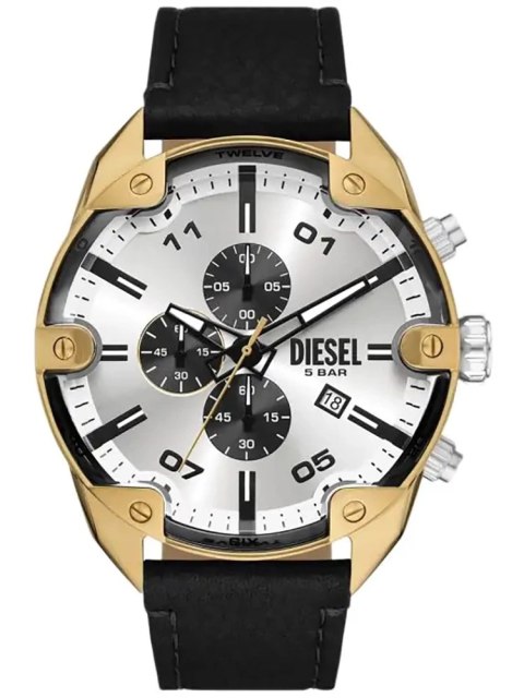 Diesel ZEGAREK MĘSKI DIESEL Spiked Chronograph DZ4671 + BOX