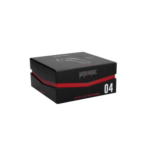 SHOTS Model 04 Chastity Cock Cage Black - 11,5 cm