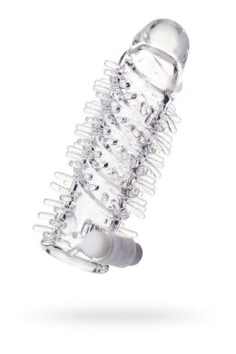 TOYFA - Boys of Toys Sp. z o.o. (dystrybutor) Sleeve TOYFA A-Toys Fril, with vibro bullet, TPR, transparent, 13,4 cm