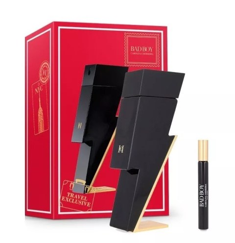 Zestaw Carolina Herrera Bad Boy Edt 100ml + Edt 10ml