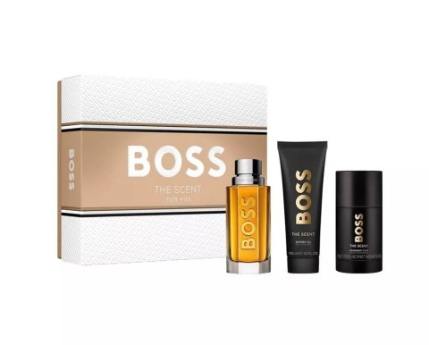 Zestaw Hugo Boss The Scent Edt 100ml + Shower Gel 100ml + Deostick 75ml