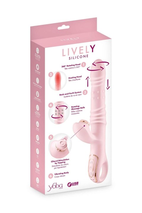 Comcorde - SAS EDITIONS CONCORDE Lively 6-in-1 rabbit vibrator